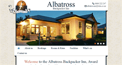 Desktop Screenshot of albatross-kaikoura.co.nz